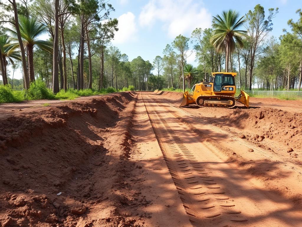 Land clearing services in Orange County Florida